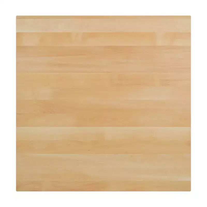 Flash Furniture Bennett Square Solid Wood Commercial Indoor Tabletop with 30 x 30 Bar Height Rust-Resistant Cast Iron X-Base