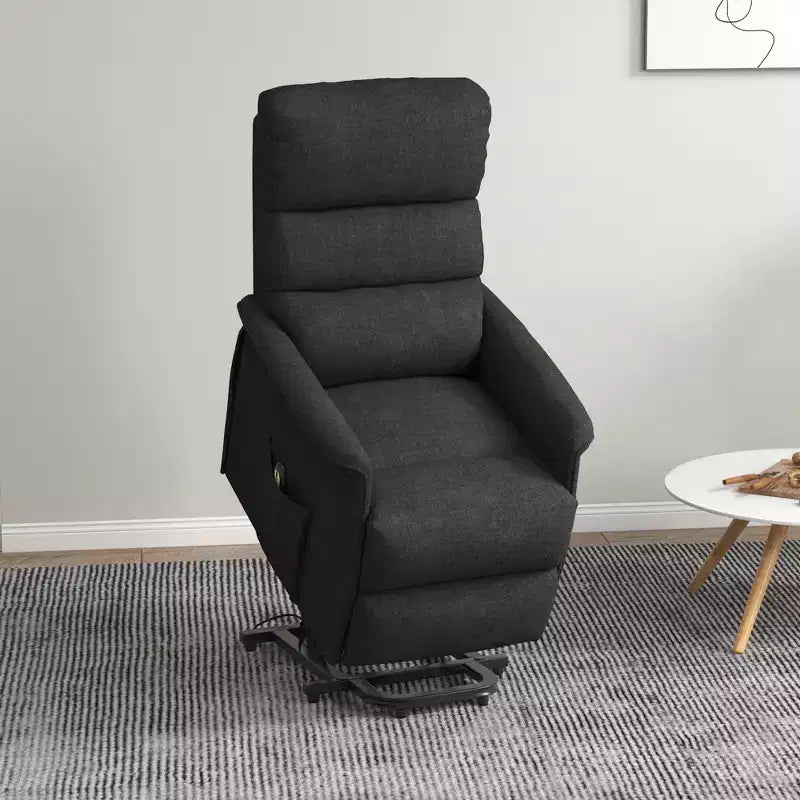 Power Lift Chair for Seniors, Electric Lift Recliner Chair with Remote Control, Side Pockets for Living Room