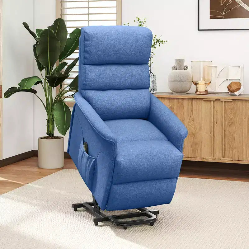 Power Lift Chair for Seniors, Electric Lift Recliner Chair with Remote Control, Side Pockets for Living Room