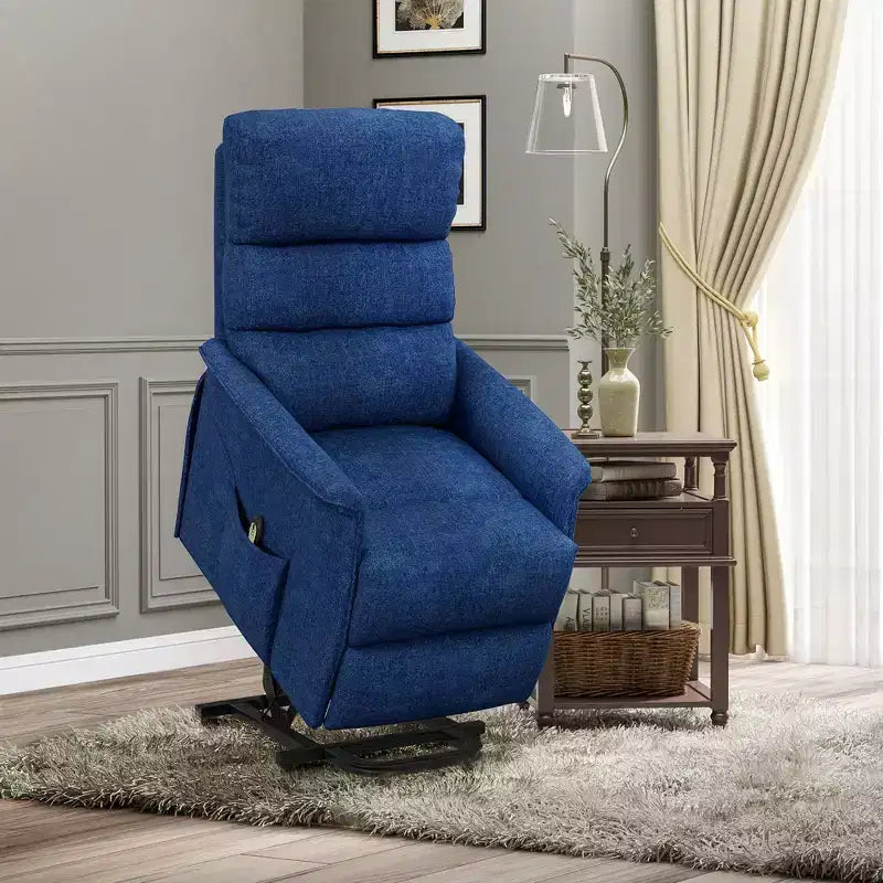 Power Lift Chair for Seniors, Electric Lift Recliner Chair with Remote Control, Side Pockets for Living Room