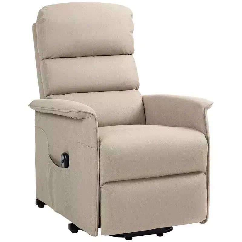 Power Lift Chair for Seniors, Electric Lift Recliner Chair with Remote Control, Side Pockets for Living Room