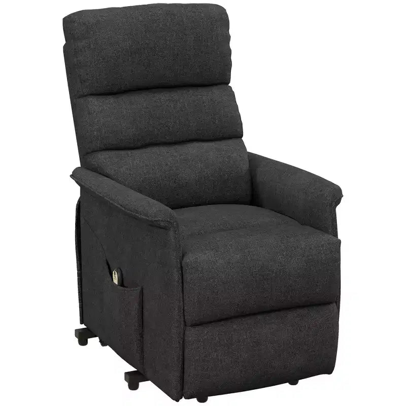 Power Lift Chair for Seniors, Electric Lift Recliner Chair with Remote Control, Side Pockets for Living Room