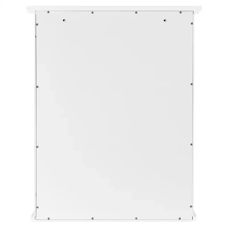 Costway Bathroom Wall Mounted Cupboard Mirrored Storage Cabinet Adjustable Shelf