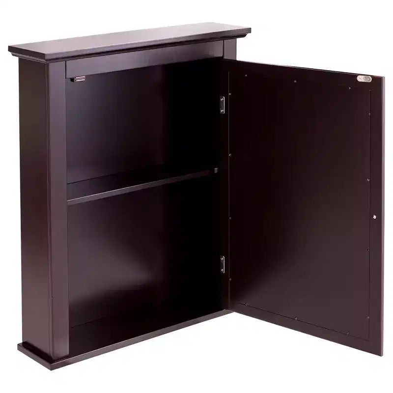 Costway Bathroom Wall Mounted Cupboard Mirrored Storage Cabinet Adjustable Shelf