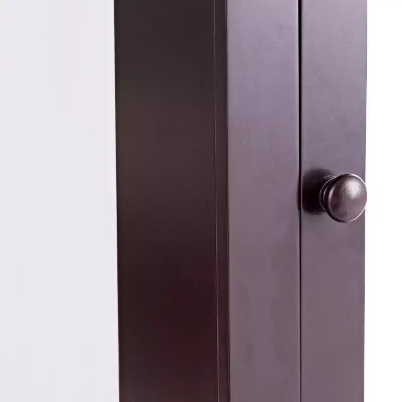 Costway Bathroom Wall Mounted Cupboard Mirrored Storage Cabinet Adjustable Shelf