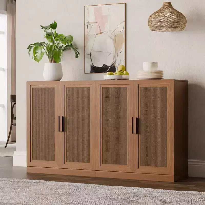 Dovelina Sideboard Decorative Storage Cabinets Adjustable