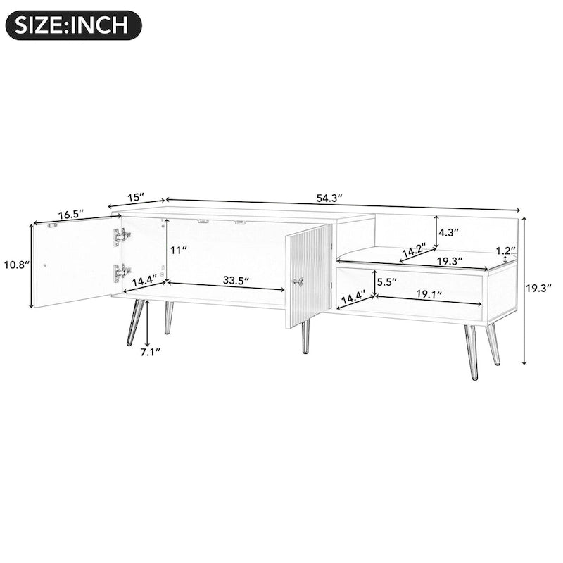 Banc à chaussures moderne avec rangement dissimulé et coussins rembourrés