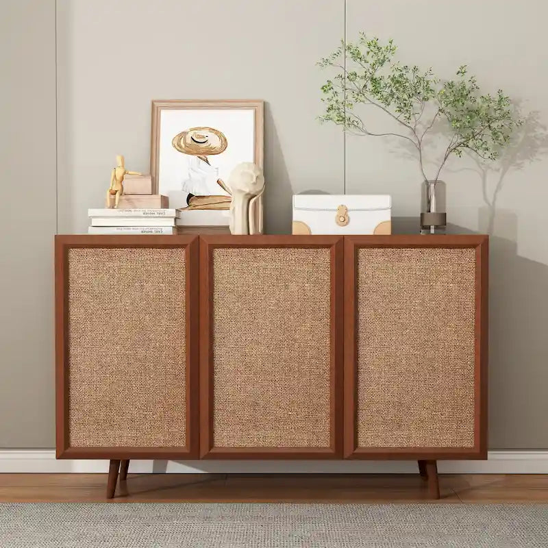 Meuble TV Console de Rangement d'Entrée Buffet Vaisselier Armoire de Rangement de Ferme