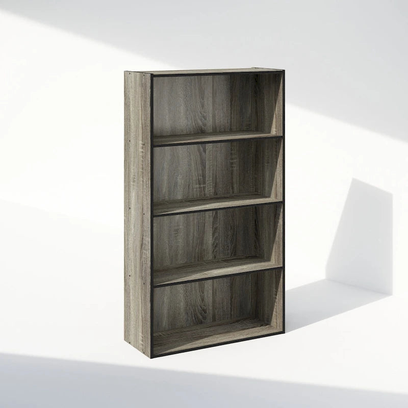 Étagère ouverte simple, Bibliothèques, 4 niveaux