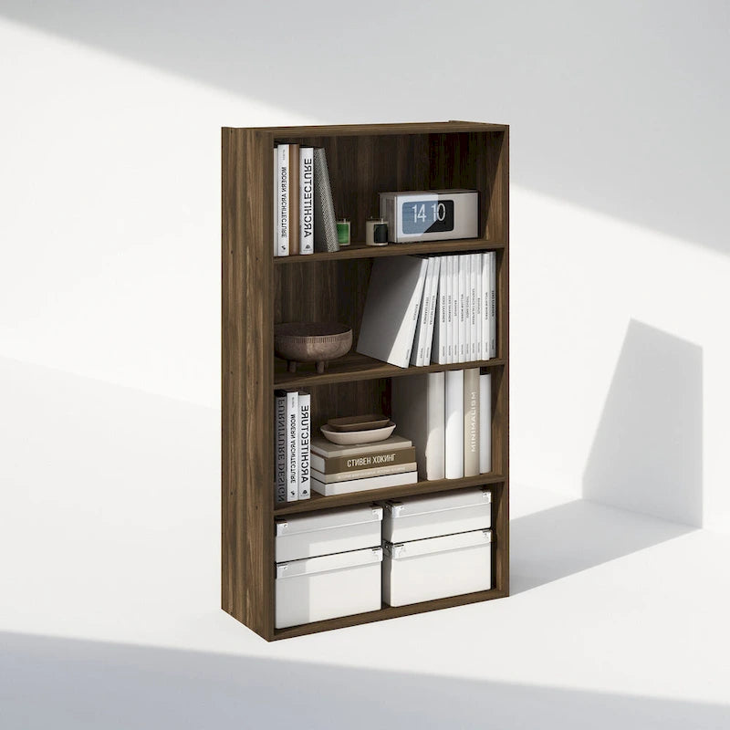 Étagère ouverte simple, Bibliothèques, 4 niveaux