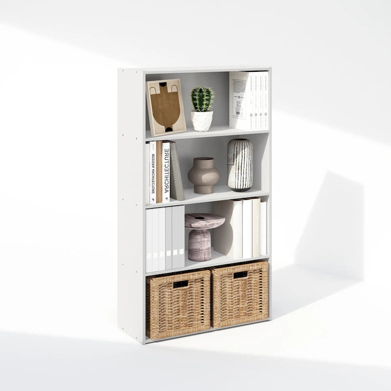 Étagère ouverte simple, Bibliothèques, 4 niveaux