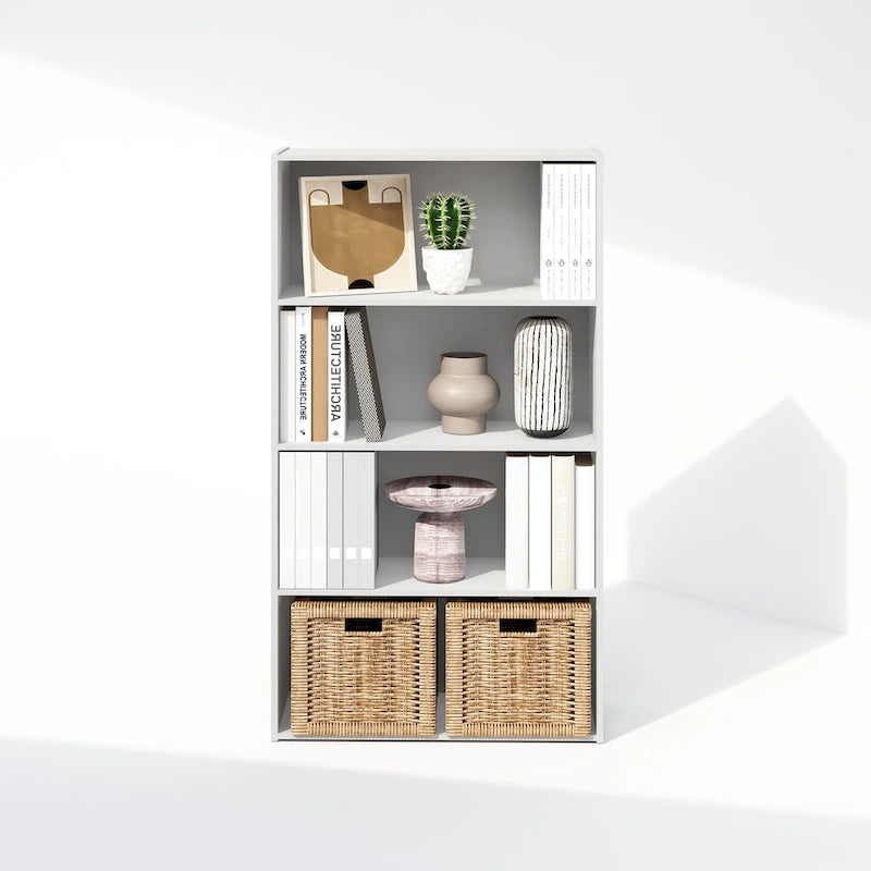 Étagère ouverte simple, Bibliothèques, 4 niveaux