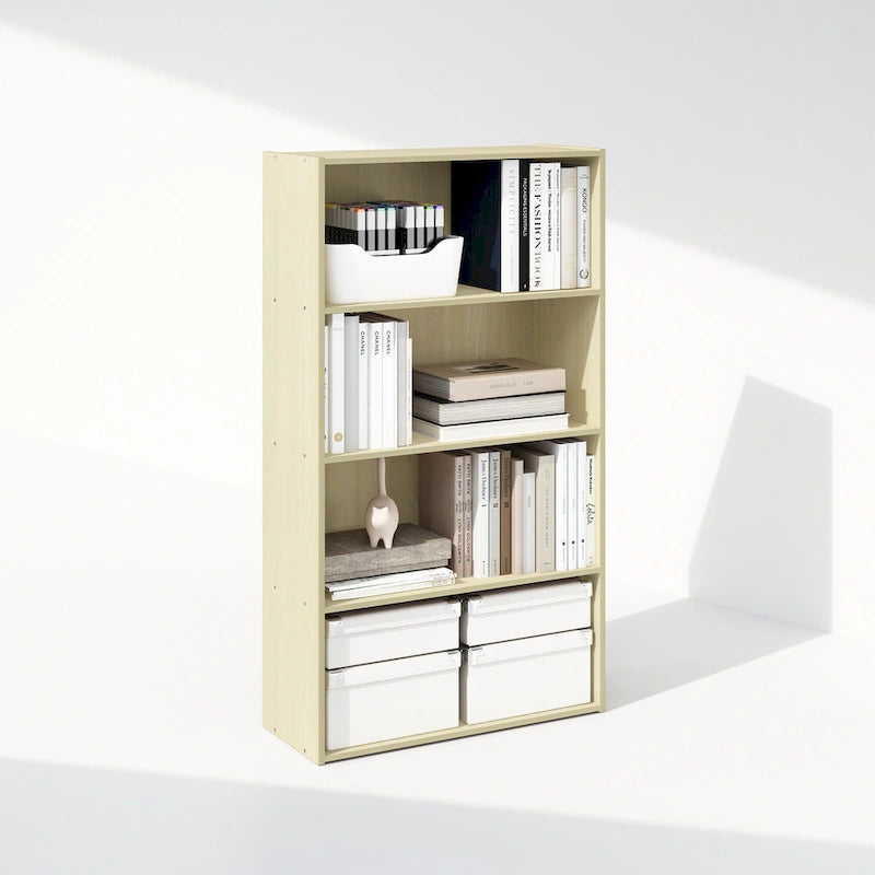 Étagère ouverte simple, Bibliothèques, 4 niveaux
