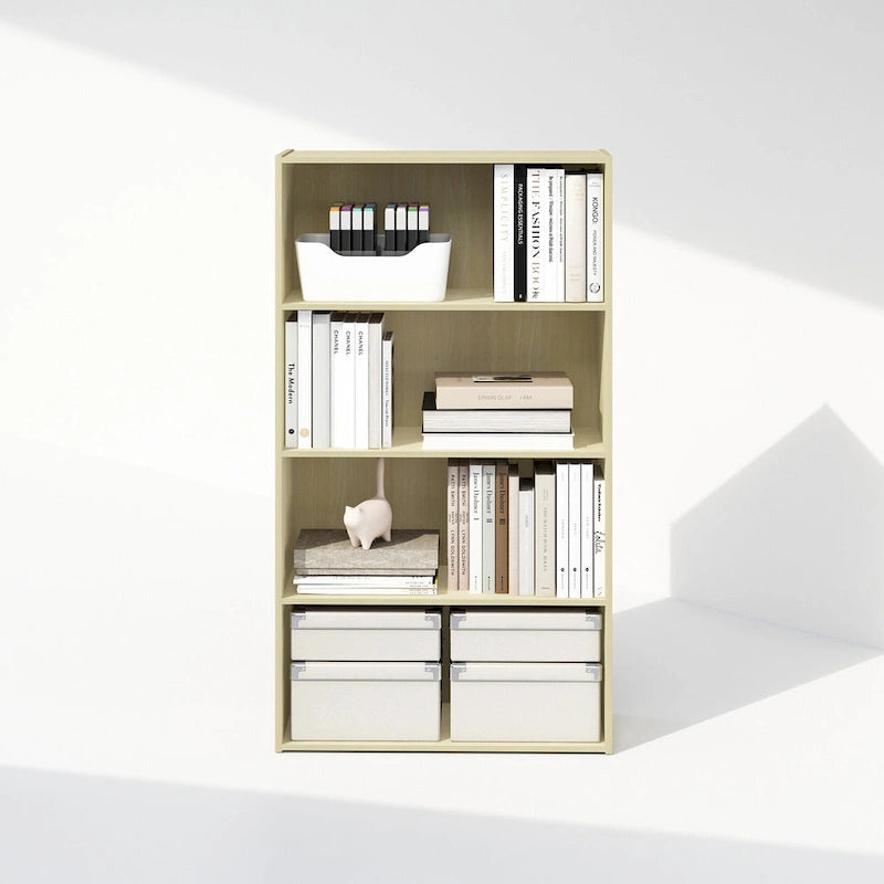 Étagère ouverte simple, Bibliothèques, 4 niveaux