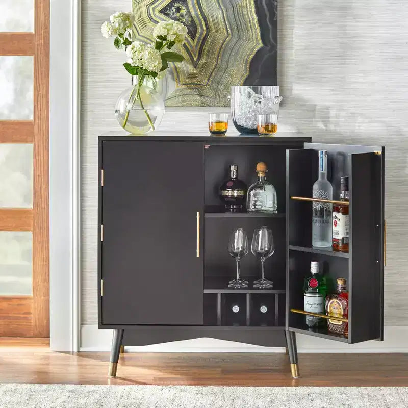 Lifestorey Killian Mid Century Modern Bar Cabinet