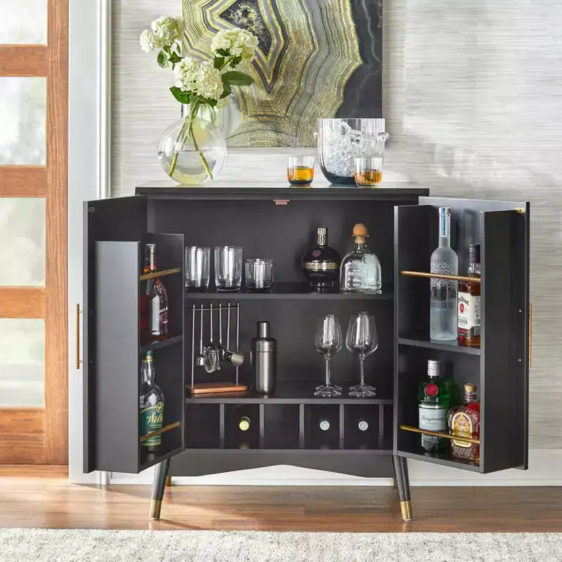 Lifestorey Killian Mid Century Modern Bar Cabinet