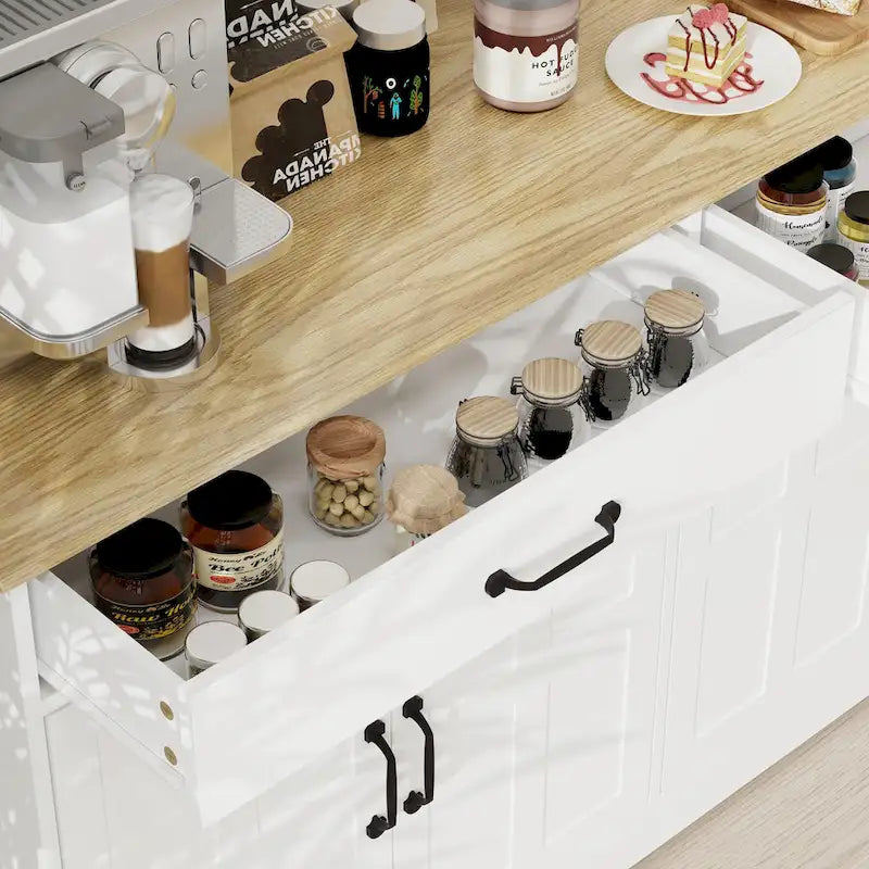 Grand buffet de ferme avec rangement