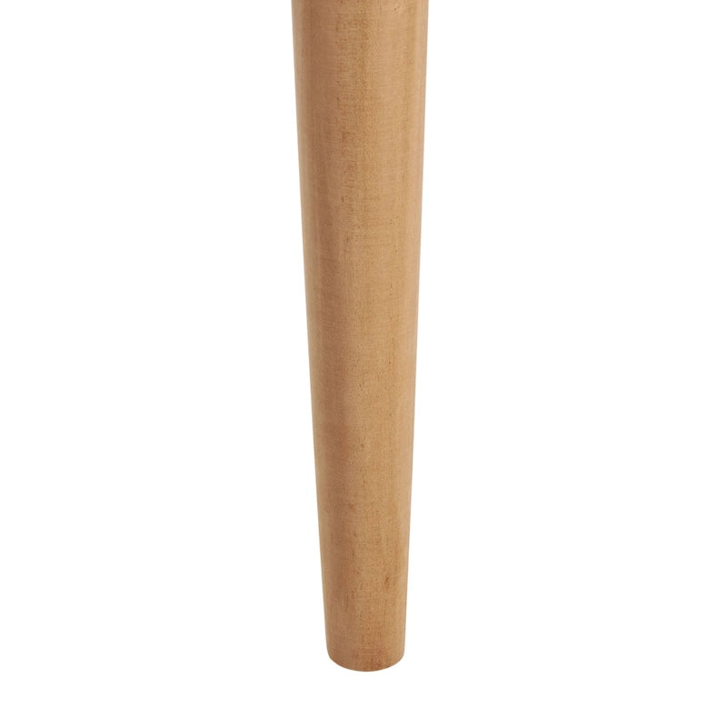 Banc en bois et cuir