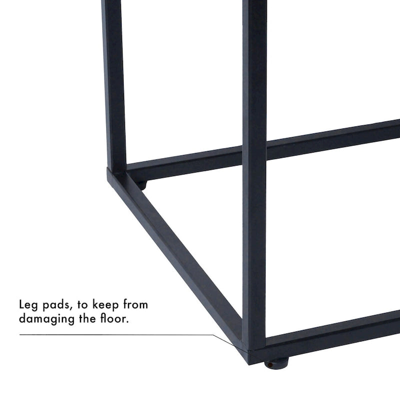 Banc de style industriel moderne