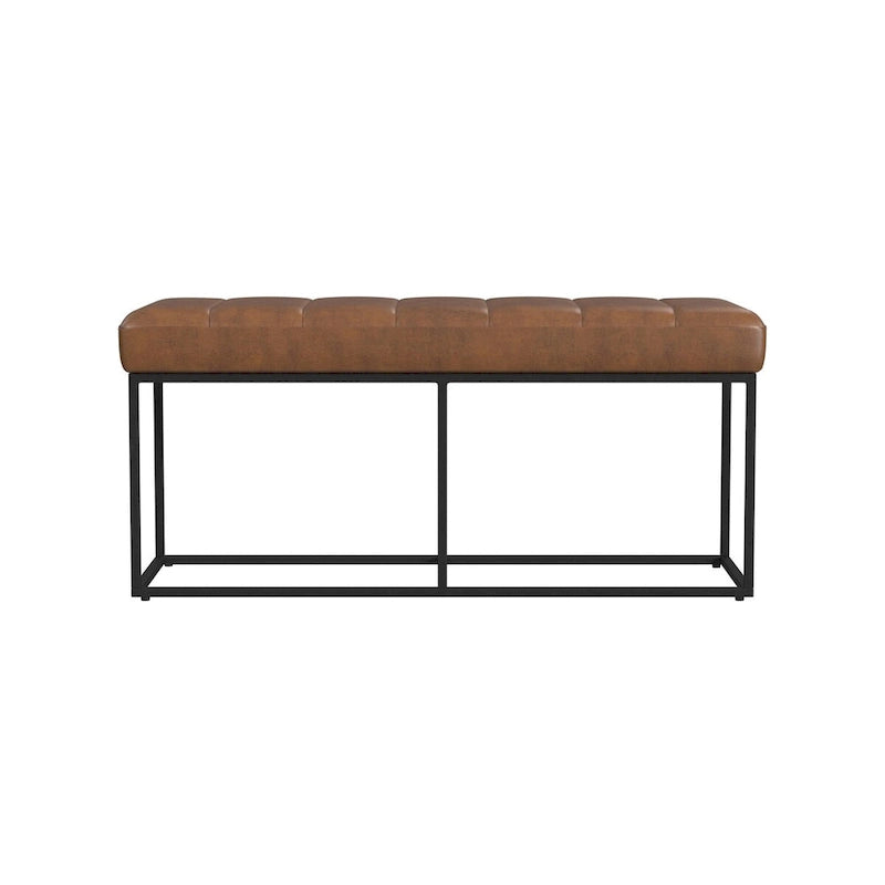 Banc de style industriel moderne