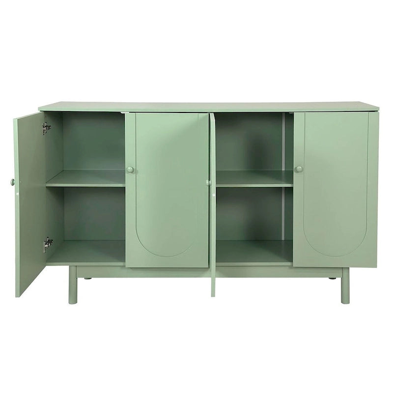 Bahut/buffet de rangement 4 portes Intaglio