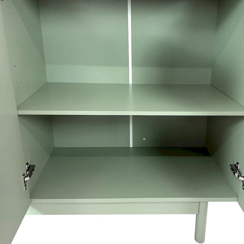 Bahut/buffet de rangement 4 portes Intaglio