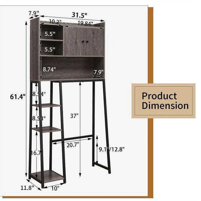 Meuble de rangement pour toilettes