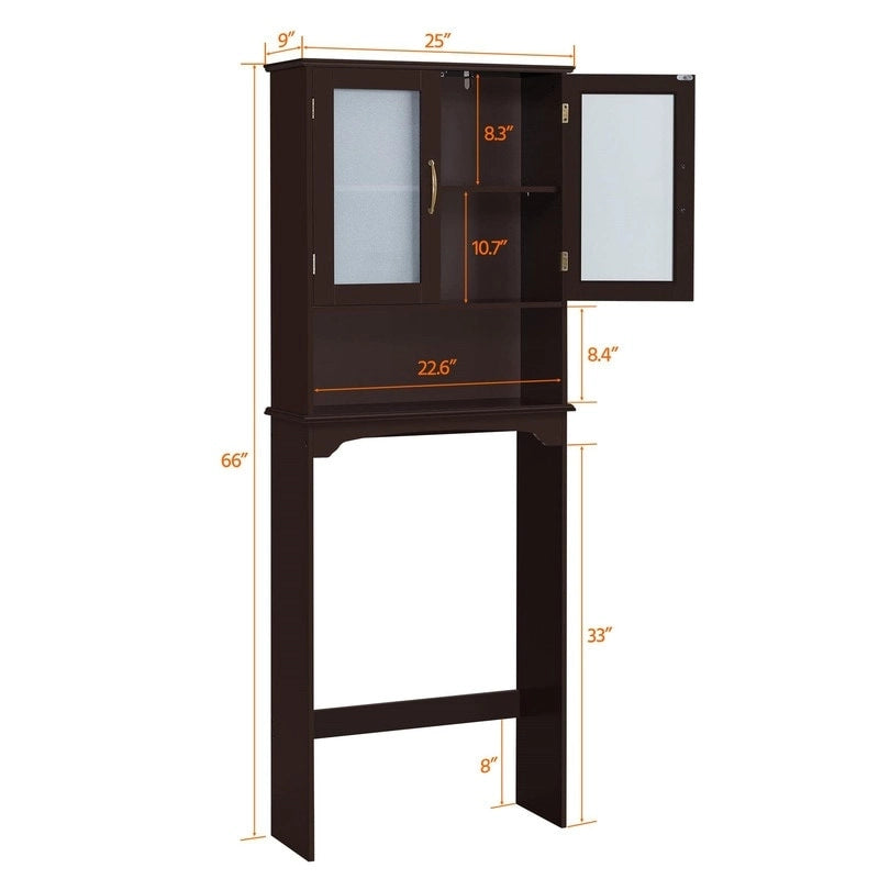 Meuble de Rangement au-dessus des Toilettes