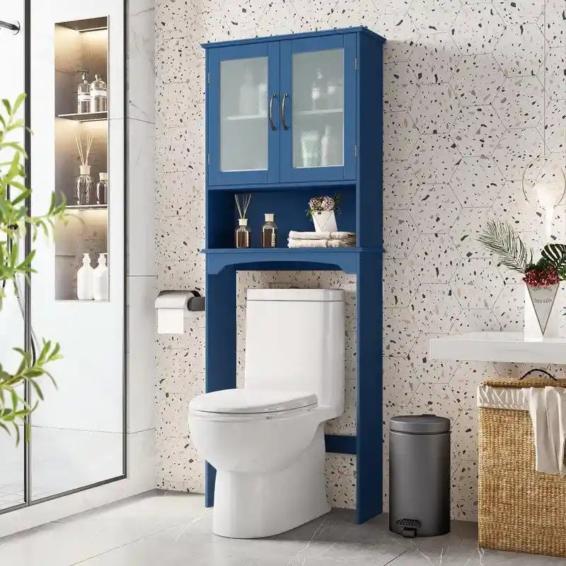 Meuble de Rangement au-dessus des Toilettes