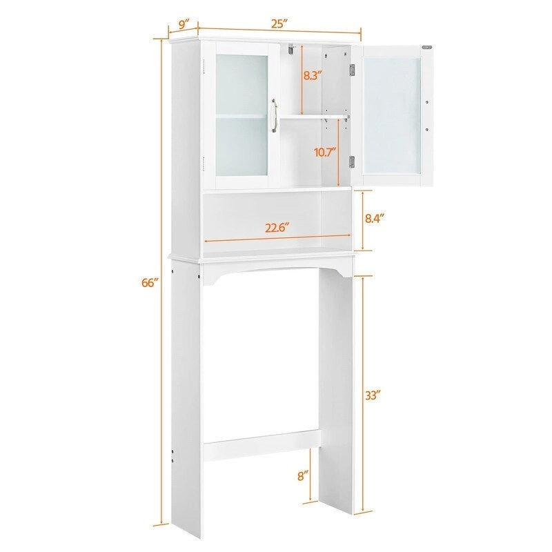 Meuble de Rangement au-dessus des Toilettes